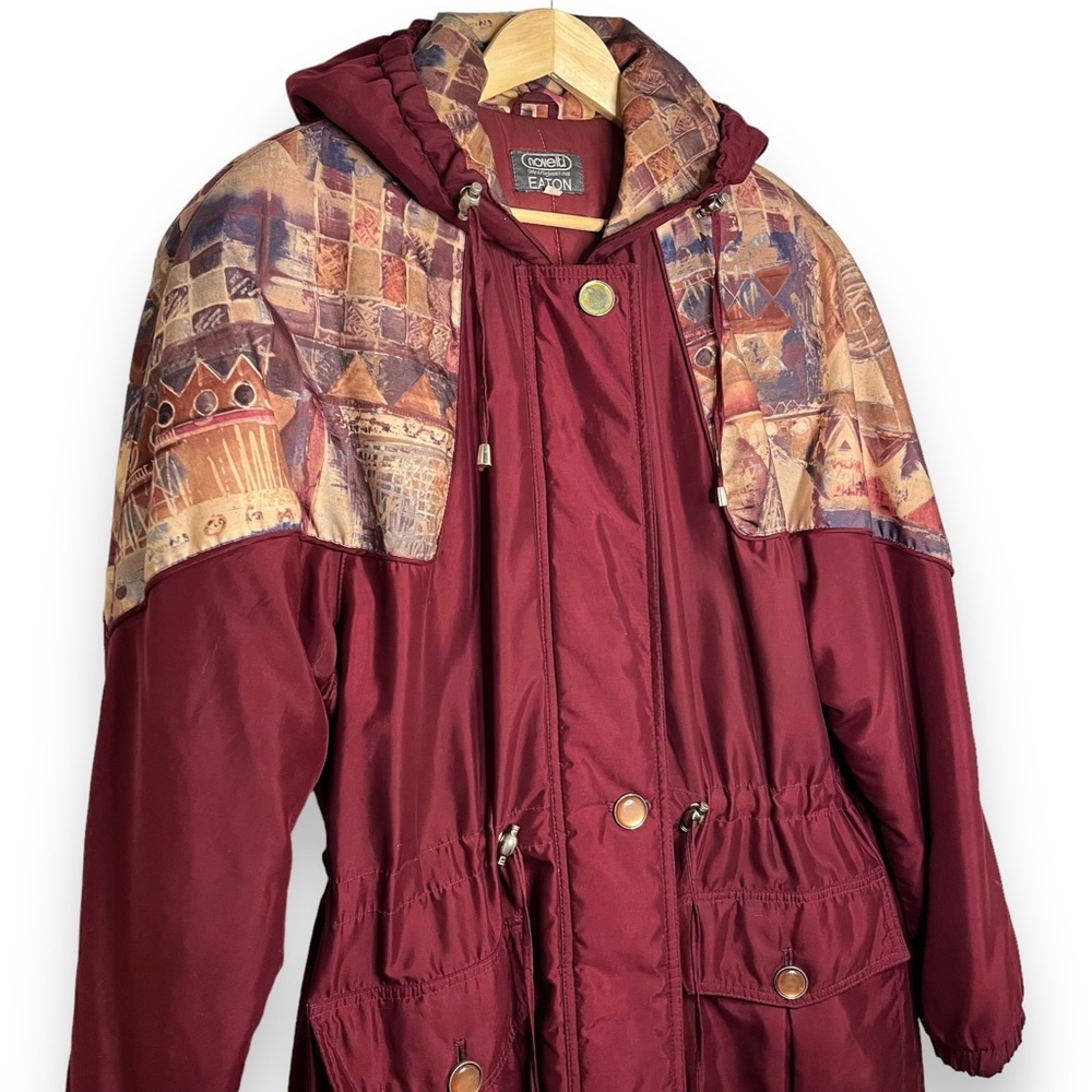 Vintage 80s Retro Winter Puffer Jacket